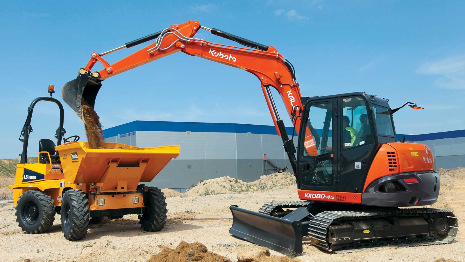 Kubota Mini Ekskavatörler kx080 bcmakina sakarya